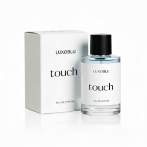 Luxoblu Touch luxury unisex perfume bottle with packaging